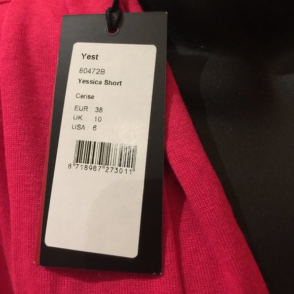 Yest Yessica Ladies Short Cardigan Sweater Cerise Pink 80474B Various Sizes - Picture 4 of 16